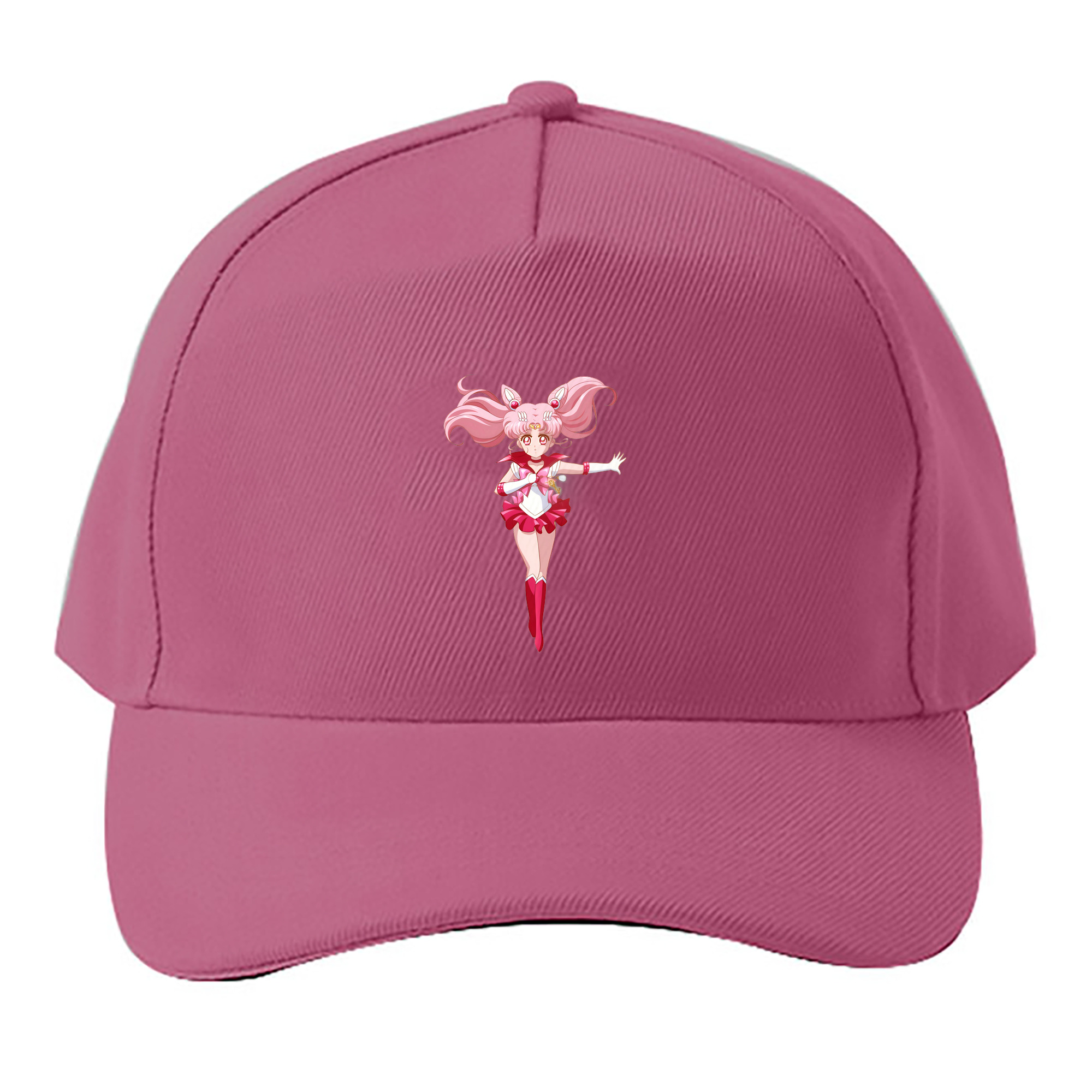 （画像用） 美少女戦士セーラームーン ちびうさ Sailor Moon Chibiusa Tsukino Usagi Small Lady Serenity ベースボールキャップ 綿100％ 男女兼用 帽子 スポーツ